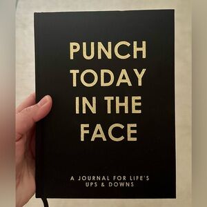 Punch Today in the Face Journal NWT
